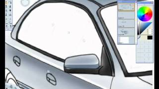 Car Painting On Computer [upl. by Taran794]