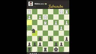 Petrovs Defense Classical Attack Nisha 900 Bot chess chessopening chessstrategy [upl. by Ingrim]