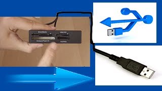 Comment transformer un lecteur de carte Interne en Lecteur de carte USB [upl. by Sonni]