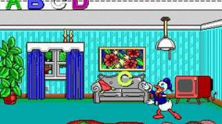 Donalds Alphabet Chase PC 1988 playthrough [upl. by Bella]