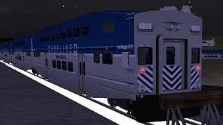 Amtrak Surfliner Cabcar 6906 with nice K5LA horn Trainz Simulator 2 [upl. by Dona]