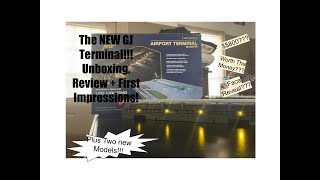 Gemini Jets 1400 Deluxe Terminal Unboxing Review and First impressions [upl. by Adnarrim]