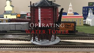 MTH Operating Water Tower Product Review [upl. by Jemmie107]