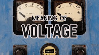 What is the meaning of Voltage [upl. by Leamiba741]