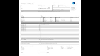 Transmittal Letter Excel Automated Template [upl. by Barber804]