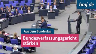 Wie wird das Bundesverfassungsgericht vor dem Einfluss demokratiefeindlicher Kräfte geschützt [upl. by Nirtiac]