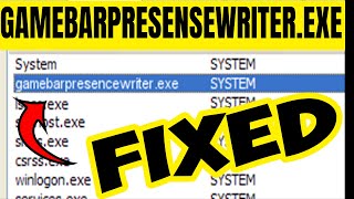 Fixed  GameBarPresenceWriterexe Error Pop up in Windows 10  2021 [upl. by Aeslehc]