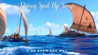 We Know The Way Sped Up Moana TikTok Audio [upl. by Atsirk]