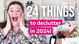 24 Things to Declutter in 2024 [upl. by Ydnar]