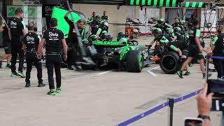 F1 Pitstop Practice  Austin 2024 [upl. by Gnauq293]