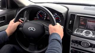 Infiniti g37 s driving with paddle shifters [upl. by Lorilyn444]