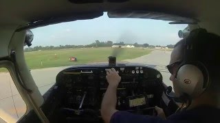 Ground School Departing Uncontrolled Field in Class Delta Getting VFR flight following [upl. by Hallette]