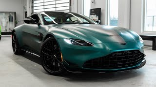 CHECKING OUT this RARE 2022 Aston Martin Vantage F1 Edition [upl. by Anined]