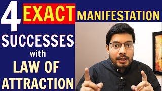 MANIFESTATION 145 🔥 Four quot100 EXACTquot Manifestations  Law of Attraction Success Stories [upl. by Egan636]