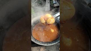 egg gravy homemadefoodvillageallinonekotiytshortsfamousfoodeggpulusufamilytrenfingviral [upl. by Ekralc]