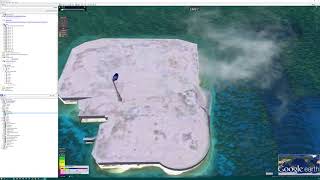 Who plants a 3d flag on Google Earth at Johnston Atoll [upl. by Annoj]