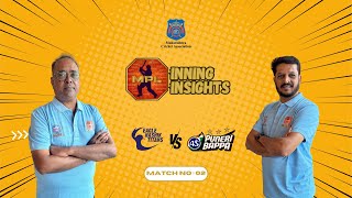 MPL Inning Insights  DAY2  Puneri Bappa VS Eagle Nashik Titans [upl. by Peugia]