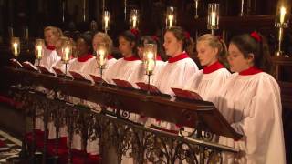 Personent Hodie Rutter Ely Cathedral Choir [upl. by Riegel]