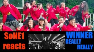 WINNER  REALLY REALLY MV Reaction by SoNE1 [upl. by Enived259]