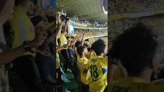 The unfinished battle settles in kochi fans reaction to goal kerala blasters vs bengaluru fc [upl. by Annyl]