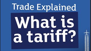 What is a tariff [upl. by Shornick]