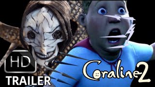 Coraline 2 amp Monster House Crossover Sequel FanMade Trailer [upl. by Nehtan]