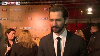 Michiel Huisman At Game Of Thrones Season 5 Premiere [upl. by Claretta45]