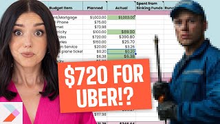 Struggling Gas Station Worker  Millennial Real Life Budget Review Ep 32 [upl. by Ellie]