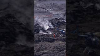 USGS Collecting Lava Samples Kilauea Eruption  June 7th 2023 [upl. by Fraze]