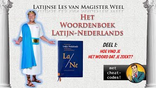 Het Woordenboek Latijn  Nederlands deel 1 Latijn van Magister Weel deel 49 [upl. by Yarised]