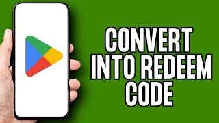 How To Convert Google Play Balance Into Redeem Code Easiest Way [upl. by Egon]