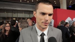 Warm Bodies Premiere Interviews  Nicholas Hoult Teresa Palmer Dave Franco [upl. by Pirnot]