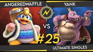 Thunderstrike 25  AngeredWaffle King Dedede Little Mac vs Yank King K Rool Cloud [upl. by Olney]