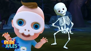 Le Petit Squelette Danse  Compilation de Comptines et Chansons dHalloween  Bébé Jules [upl. by Parthen]