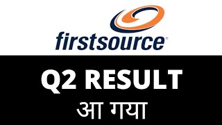 Firstsourc solutions Q2 result 2022  firstsourc solutions result  fsl share news [upl. by Veronike]