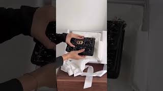 DIOR New Fall 2023 Miss Caro Mini Bag Black Cannage Tweed Embroidery dior diorunboxing diorbag [upl. by Marten]