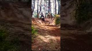 satria panto  shortvideo trabas trail [upl. by Hasheem703]