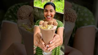 Ferrero shake 🫨 food couple trendingshorts [upl. by Evy]