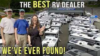 Its HARD to find an AWESOME RV Dealer We bought our new RV from one Thompson RV in Pendleton OR [upl. by Yeneffit]