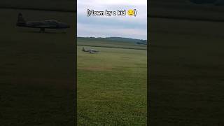 Kid flies freewing T33 Shooting Star germanplanes RCplanes amazing [upl. by Philender696]