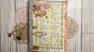 Daphnes Diary Prompt Journal Flip through [upl. by Ynohtnaeoj]