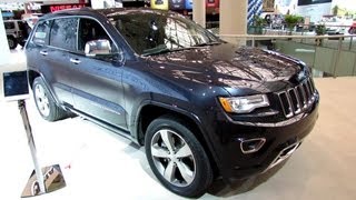 2014 Jeep Grand Cherokee Overland Diesel  Exterior and Interior Walkaround  2013 Toronto Auto Show [upl. by Nueoht]