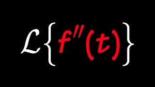 Laplace Transform of second derivative laplace transform of ft [upl. by Snyder]