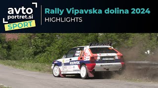 Highlights  13 Rally Vipavska dolina 2024  Avtoportretsi 4K [upl. by Torre679]