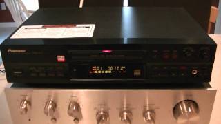 CDR Recording on Pioneer PDR509 [upl. by Cirred]