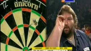 phil taylor 167 in the showdown [upl. by Juxon]