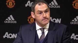 Manchester United 11 Swansea City  Paul Clement Full Post Match Press Conference [upl. by Mal]