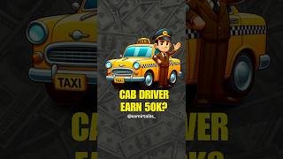 CAB DRIVER EARNINGS EXPOSED 💸 shorts business [upl. by Ahsirk]