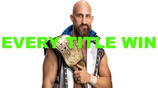 EVERY TOMMASO CIAMPA TITLE WIN IN WWE [upl. by Sadnalor]