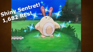 LIVE 2nd Shiny Sentret after 1682 REs Phase 2 for Honedge Pokémon X and Y [upl. by Metabel]